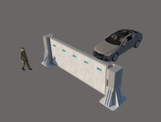 Bulletproof Swing Gate - Image 6