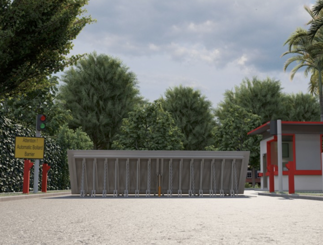 High Security M50 M30 Wedge Barrier Shallow Mount Road Blocker - Image 4