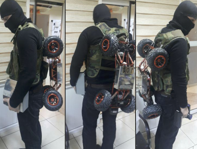 Light Backpack Camera Robot