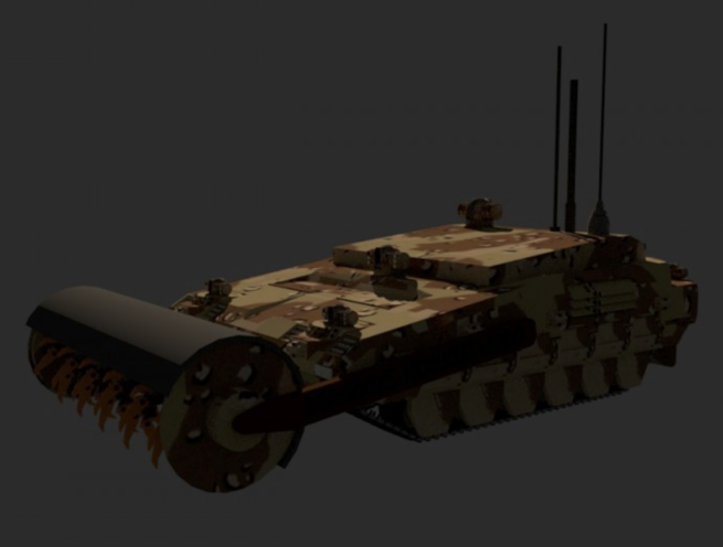 Mine Detection Destruction Robot - Image 7