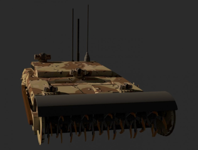 Mine Detection Destruction Robot - Image 5