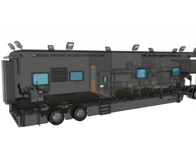 Mobile Bulletproof Guard Booth - Portable Bullet Resistant Guard Shack - Image 7