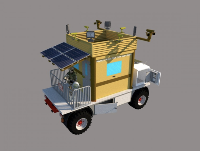 Mobile Bulletproof Guard Booth - Portable Bullet Resistant Guard Shack - Image 10