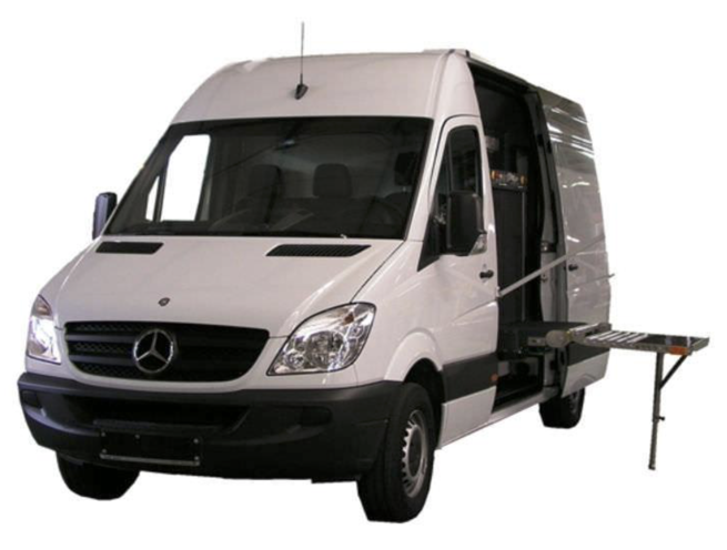 Mobile On-board X-ray Baggage Scanner