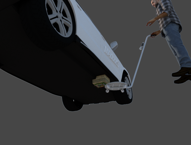 Under Vehicle Inspection Mirror - Image 5