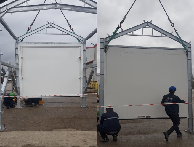 Wind Load Resistant Door Window