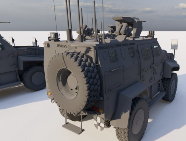Armored Military Vehicle Signal Jammer System - Image 3