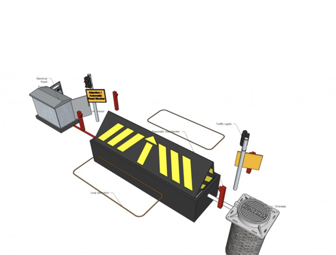 Pneumatic Road Blocker Barrier - Image 8