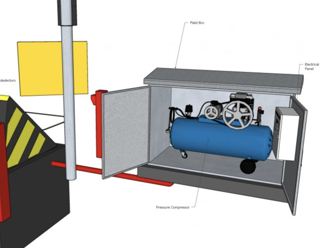 Pneumatic Road Blocker Barrier - Image 5