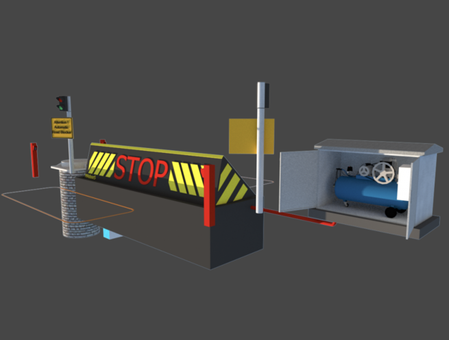 Pneumatic Road Blocker Barrier - Image 7