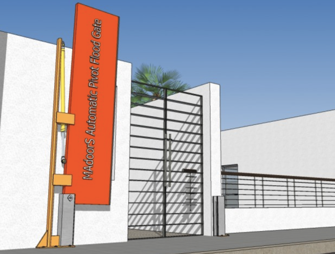 Automatic Pivot Flood Protection Gate - Image 3