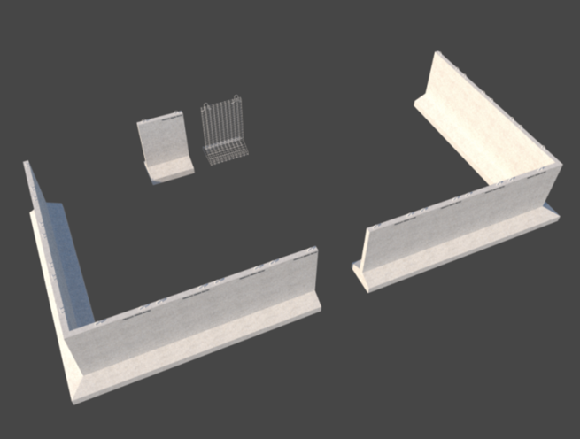 Alaska Concrete Barrier Wall - Image 2