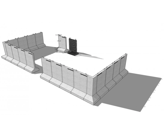 Alaska Concrete Barrier Wall - Image 10