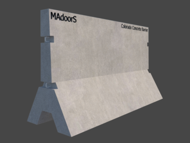 Colorado Concrete Barrier