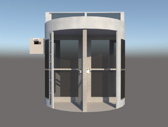 Ballistic Bulletproof Revolving Door - Image 3