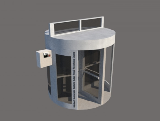 Ballistic Bulletproof Revolving Door - Image 2