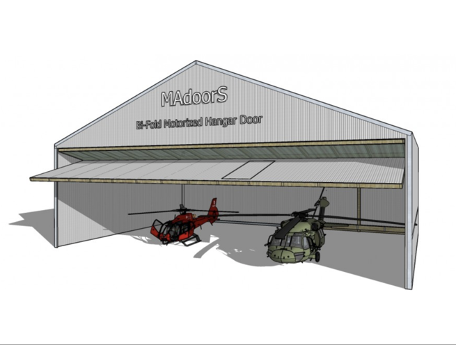 Bi-Fold Hangar Door - Image 5
