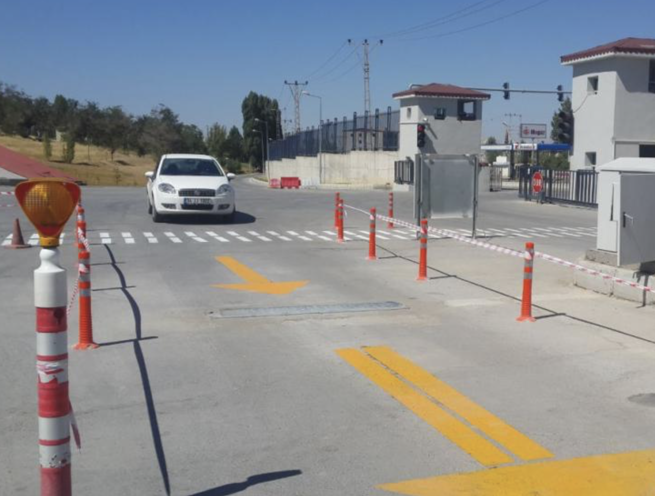 Speed Bump Under Vehicle Surveillance System