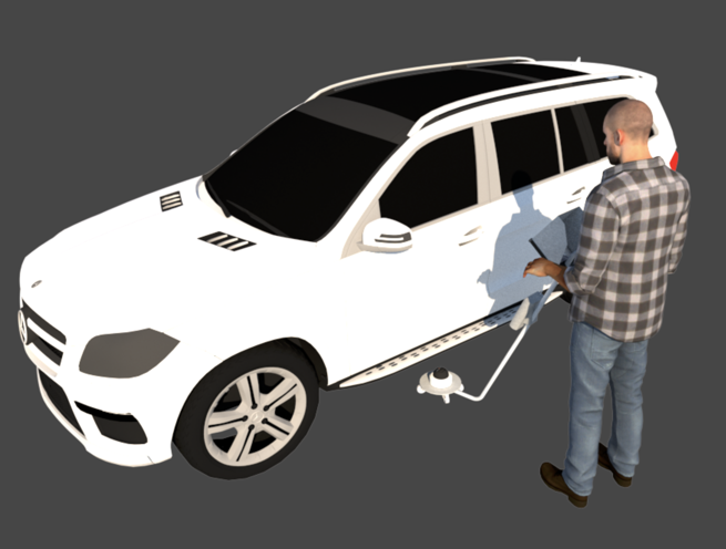 Handheld Mobile Under Vehicle Inspection Camera System - Image 5