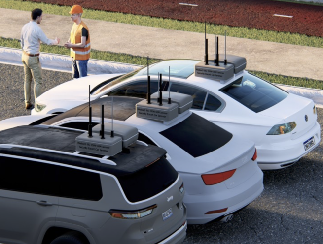 Escort Car Convoy Signal Jammer