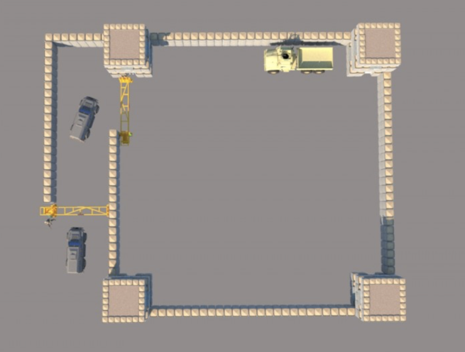 Gabion Sand Defence Wall Basket Box Military Castle Garrison Camp Systems - Image 4