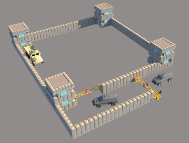 Gabion Sand Defence Wall Basket Box Military Castle Garrison Camp Systems - Image 3