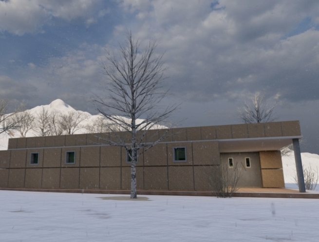 Gabion Basket Defense Wall Military Dormitory, Barrack, Dining Hall, Toilet, Bathroom, Housing - Image 7