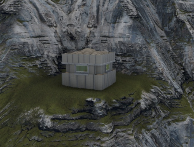 Bulletproof Glass, Door for Gabion Sand Basket Guard Booth - Image 2