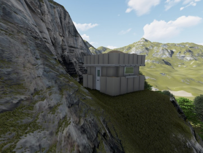 Bulletproof Glass, Door for Gabion Sand Basket Guard Booth - Image 4