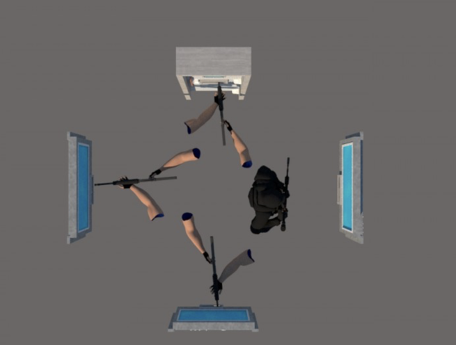 Bulletproof Glass, Door for Gabion Sand Basket Guard Booth - Image 7