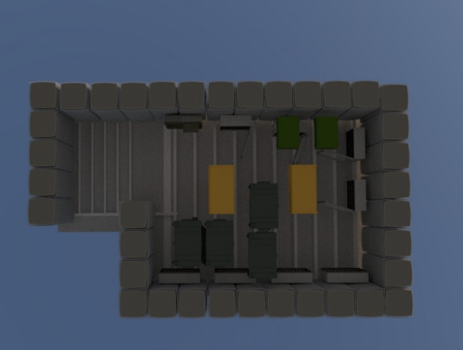 Gabion Defense Wall Armory, Weapon, Bunker, Magazine, Shelter Systems - Image 5