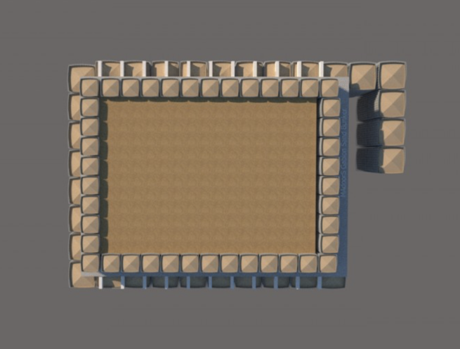 Gabion Basket Explosion Proof Shelter, Bunker, Home, Dormitory - Image 8