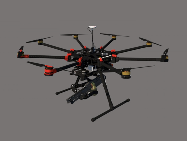 Unmanned Military Armed Drone - Image 4