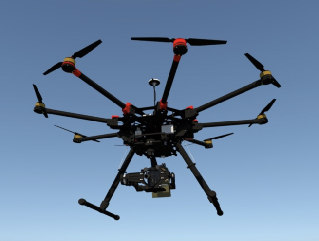 Unmanned Military Armed Drone