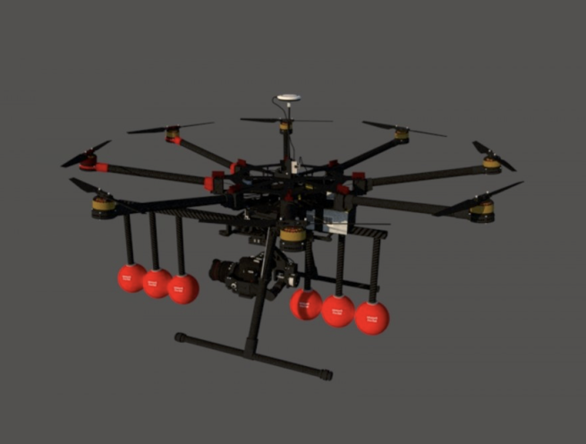 Fire Fighting Drone - Fire Extinguisher Drone Systems