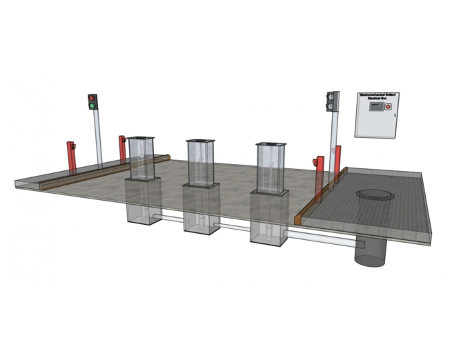 Electro-mechanical Motorized Rising Bollard - Image 5