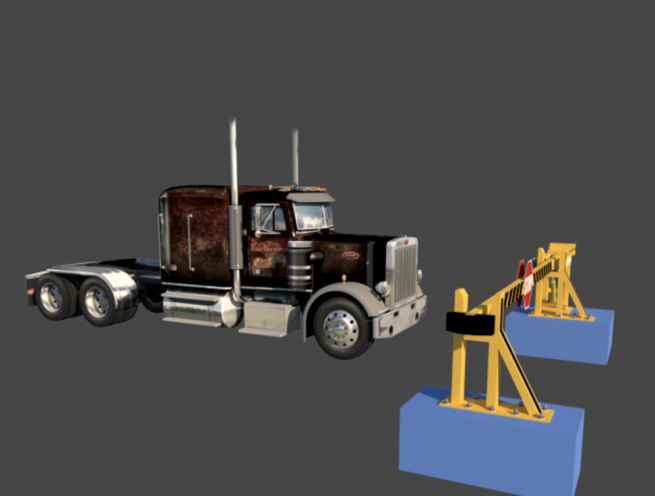 M30 K8 K4 Impact Test Manual Rising Drop Arm Barrier - Image 5