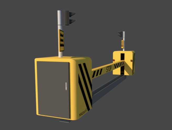 M50 M30 Impact Test Rising Beam Barrier - Image 4