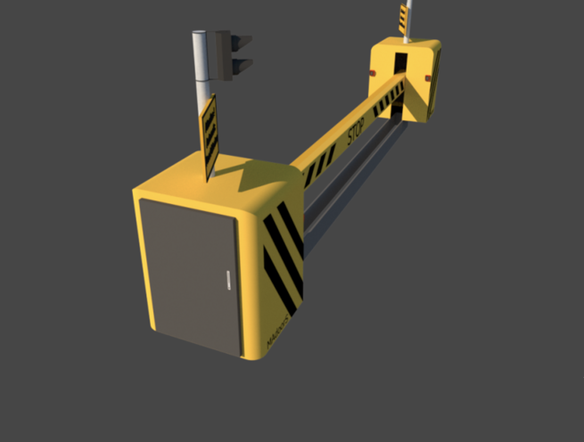 M50 M30 Impact Test Rising Beam Barrier - Image 7