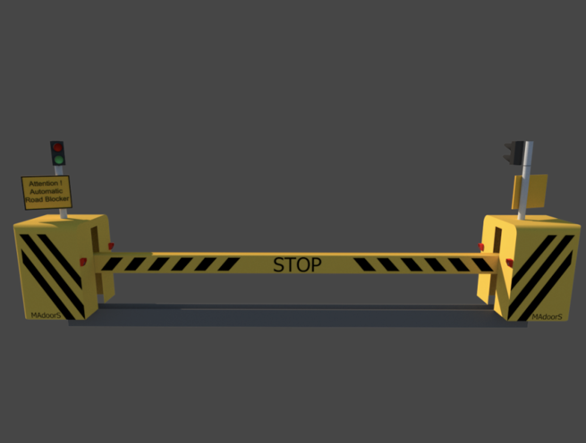 M50 M30 Impact Test Rising Beam Barrier - Image 6