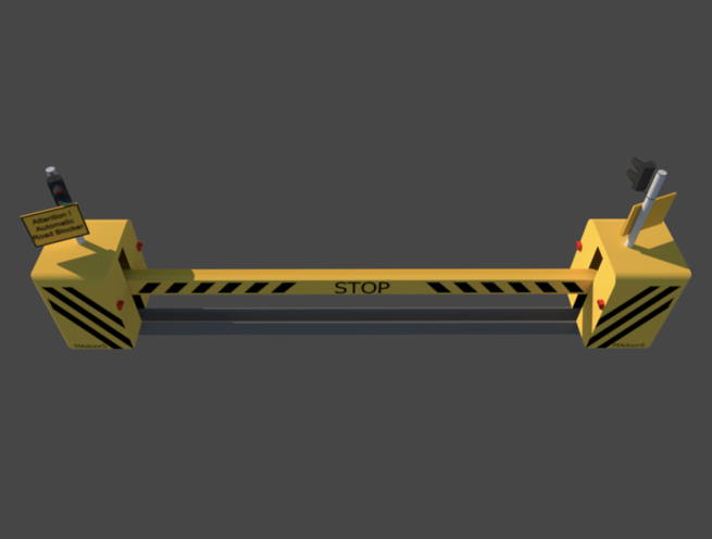 M50 M30 Impact Test Rising Beam Barrier - Image 3