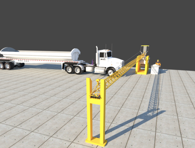 Automatic Long Arm Drop Beam Barrier