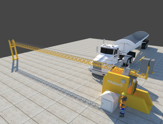 Automatic Long Arm Drop Beam Barrier - Image 2