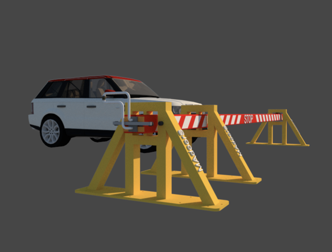 Non-motorized And Motorized Sliding Arm Beam Barrier Gate - Image 3