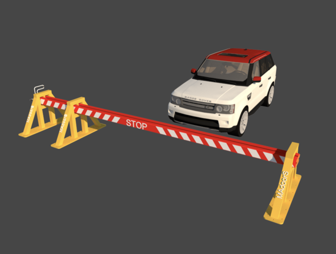 Non-motorized And Motorized Sliding Arm Beam Barrier Gate - Image 2