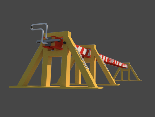 Non-motorized And Motorized Sliding Arm Beam Barrier Gate - Image 5