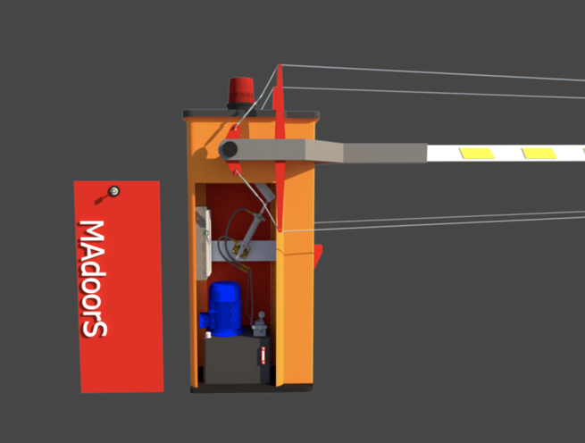 Hydraulic Drop Arm Barrier - Image 6