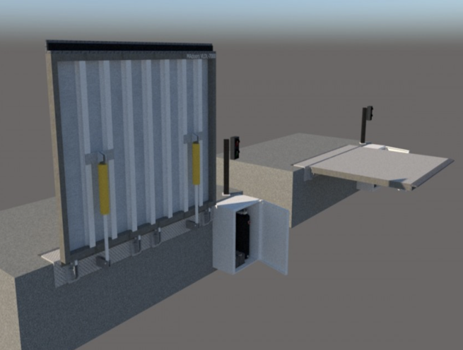 Vertical Loading Dock Leveler - Image 2