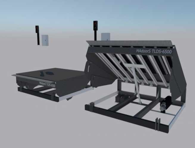 Telescopic Lip Loading Dock Leveler Ramp Systems