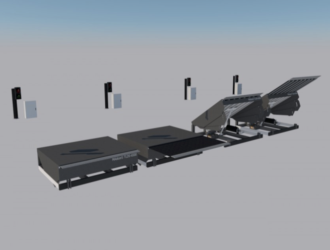 Telescopic Lip Loading Dock Leveler Ramp Systems - Image 3